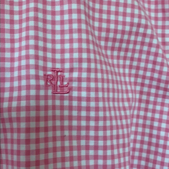 Ralph Lauren button down shirt, sz L - Picture 3 of 4